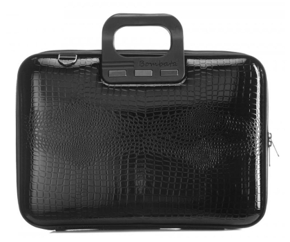 Torba na laptopa Bombata Shiny Cocco 15.6" czarna